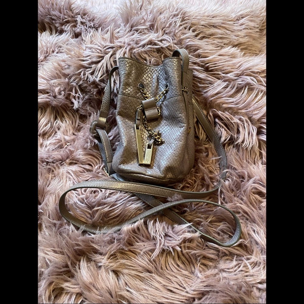 Mini Bucket Crossbody Purse